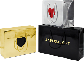 Sacs fond metallisé